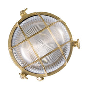 TORTUGA vintage réz fali lámpa Ø 17,5 cm E27