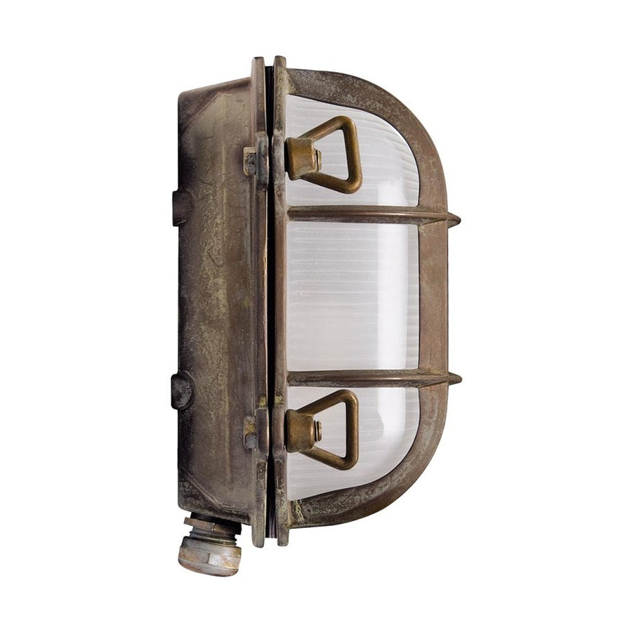 TORTUGA vintage réz fali lámpa 17 cm E27