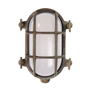 TORTUGA vintage réz fali lámpa 17 cm E27