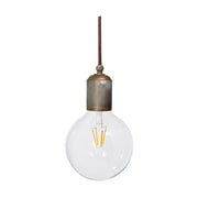 Loft stílusú, rézből készült függeszték szabályozható fényerővel.