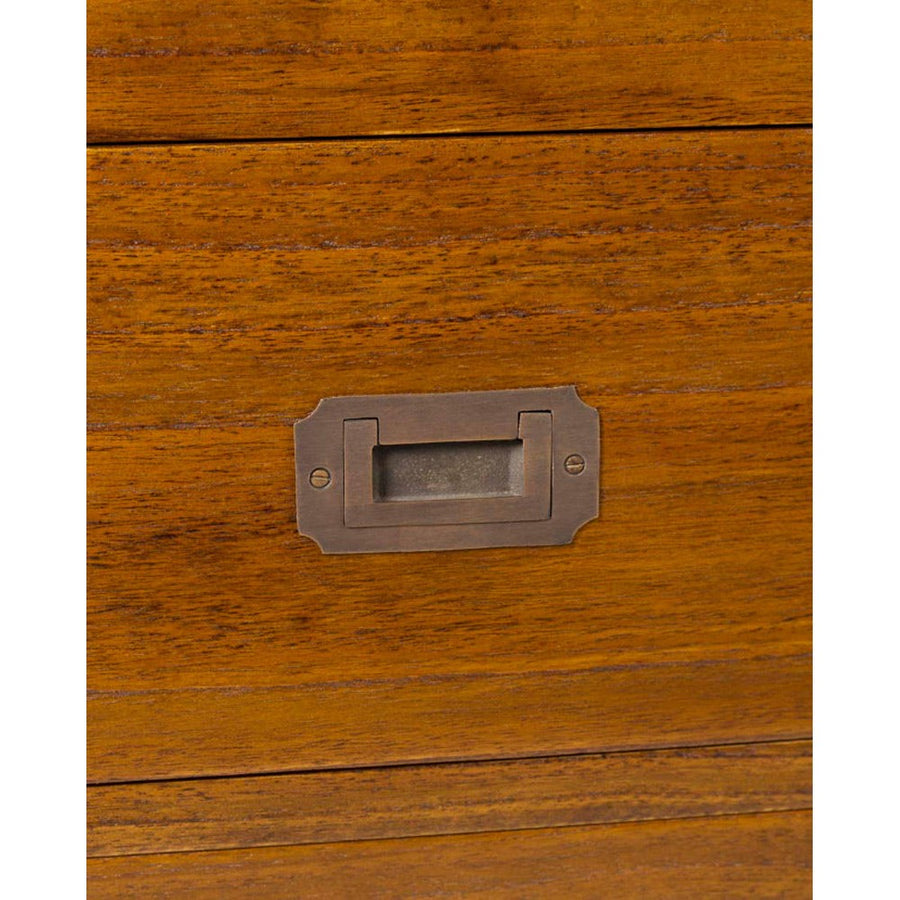 Bronzból készült, önmagába visszacsukható fogantyú.