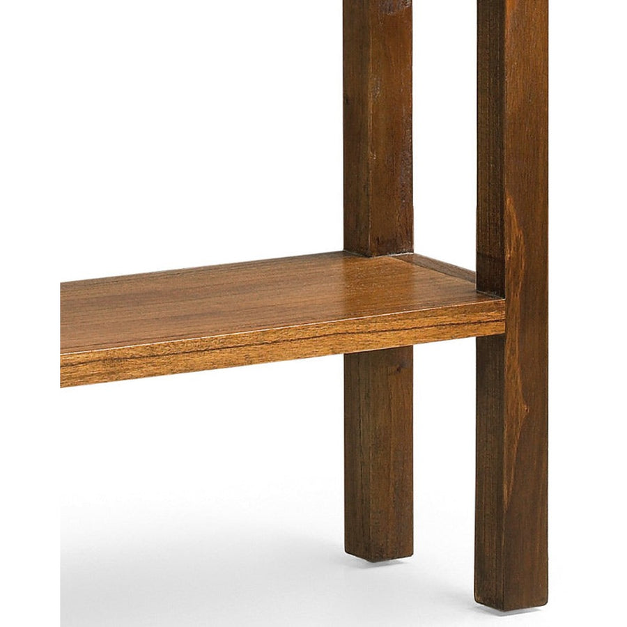 Loft stílusú, mindifából készült fiókos konzolasztal.