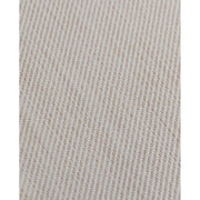 Modern stílusú, teakfából faragott, bézs színű szövettel kárpitozott kézműves karosszék.