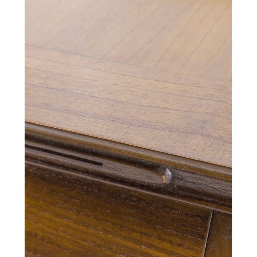 Keleti stílusú, mindifából készült, kézműves tömörfa dohányzóasztal