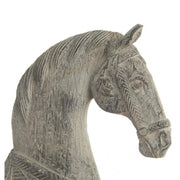 Antik hatású ló szobor 38 cm