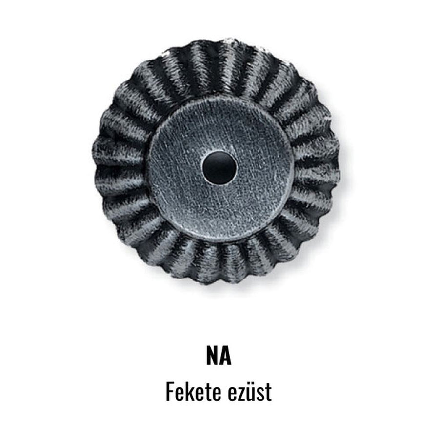 Fekete ezüst fém színminta.