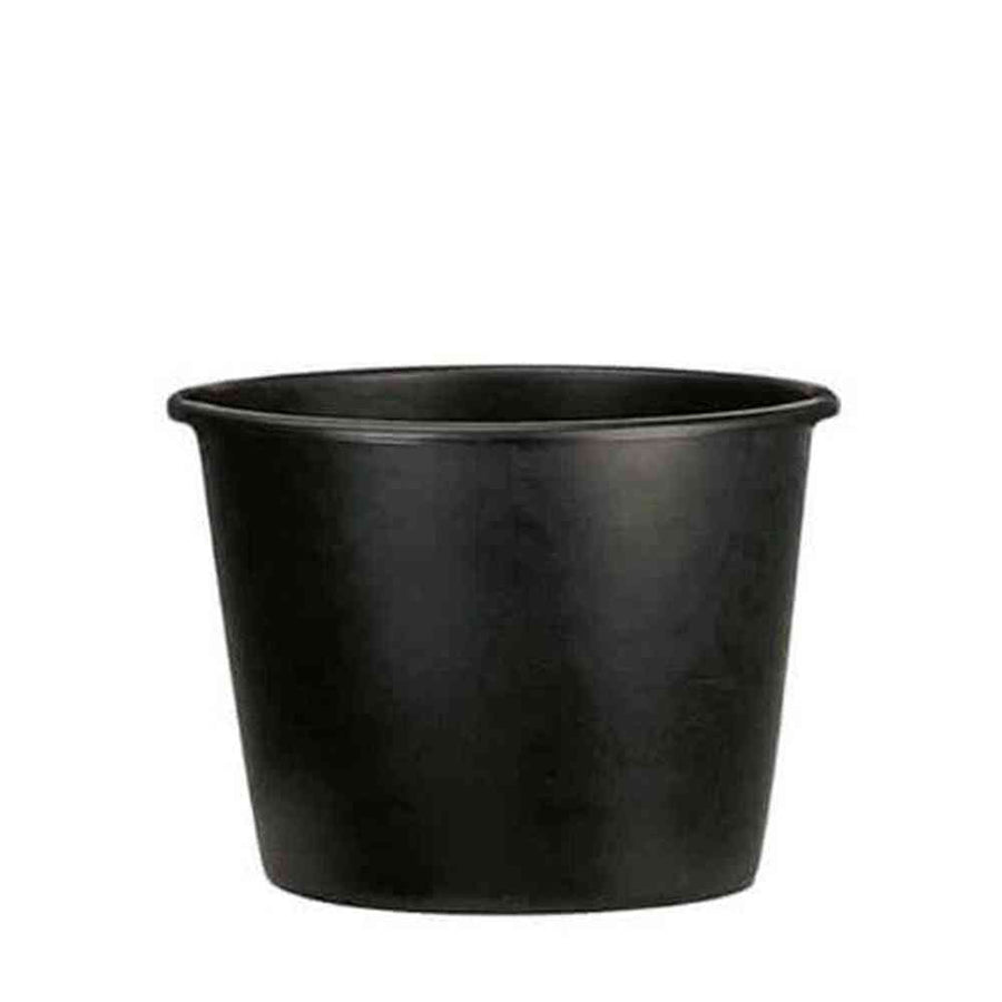 4 literes, fekete, műanyag ültetőkaspó. Az Anduze kaspók kiegészítő terméke.