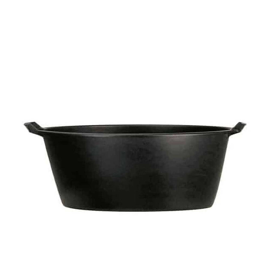 30 literes, fekete, műanyag ültetőkaspó emelést segítő füllel. Az Anduze kaspók kiegészítő terméke.