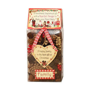 Fűszeres faeper illatú karácsony potpourri.