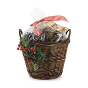 "Christmas Spice Cottage" karácsonyi fűszerkeverék illatú, prémium minőségű, kandallókosaras lakásillatosító potpourri