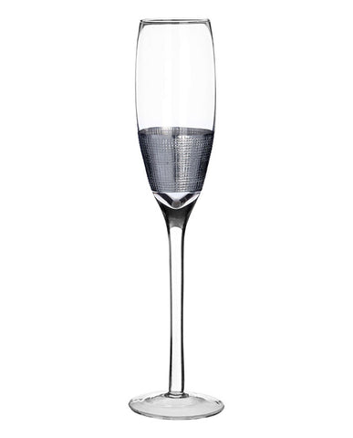 Art deco és modern stílusú, prémium minőségű, négydarabos pezsgőspohár szett díszdobozban
