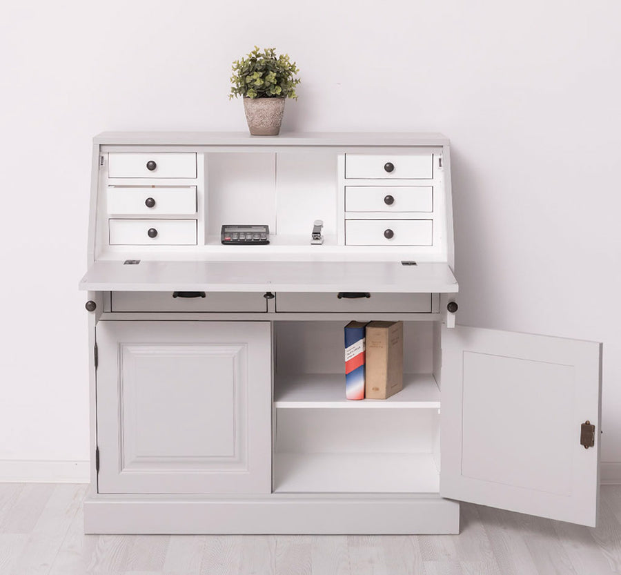 MAISON fenyőfa szekreter 106 cm