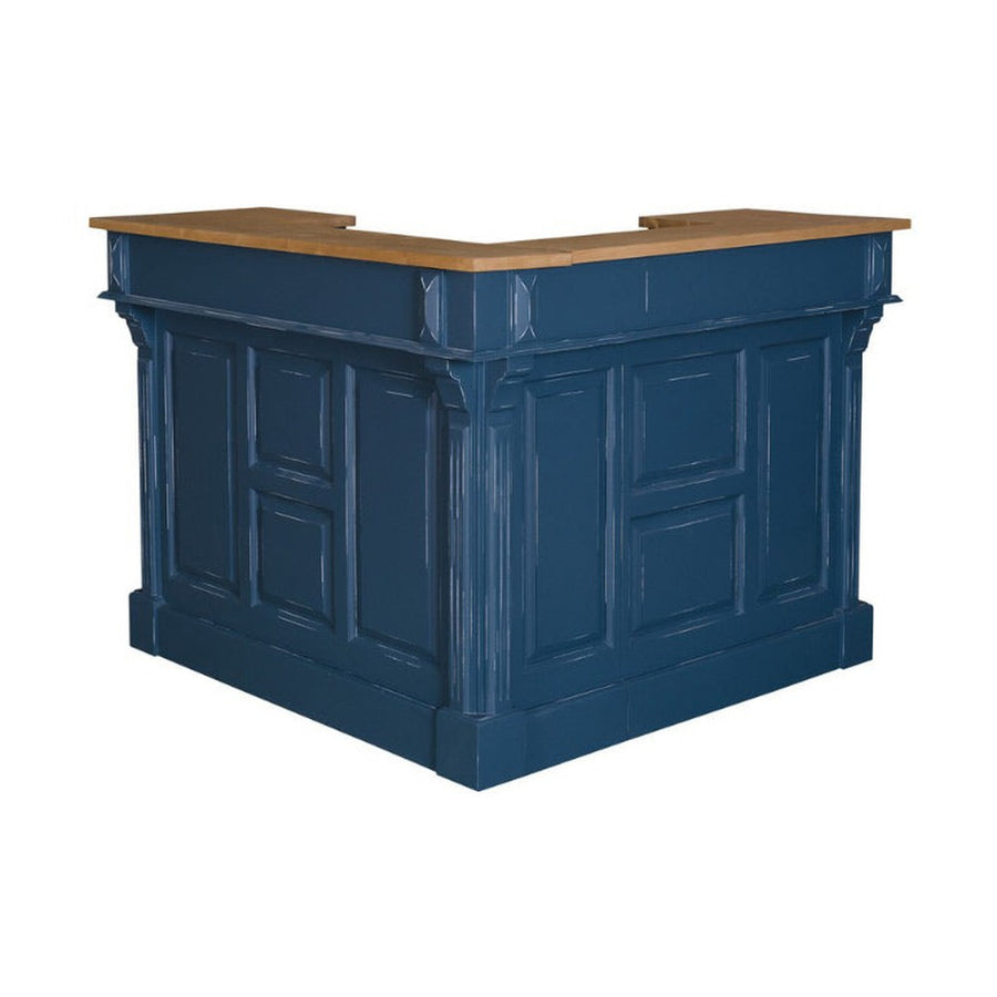 MAISON fenyőfa bárpult sarokelem 140 cm