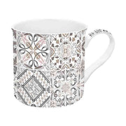 Mozaikmintás porcelán bögre