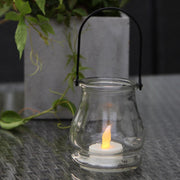 JARA üveglámpás LED gyertyával 9,5 cm