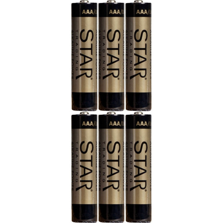 6 db-os AA tartós ceruzaelem 1,5 V