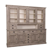 MAISON fenyőfa tálalószekrény 225 cm