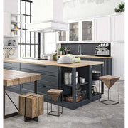 Kortárs konyhában kialakított étkező a Garrett kollekció bútoraiból.