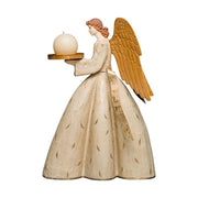 Avignoni angyal figura gyertyatartóval.