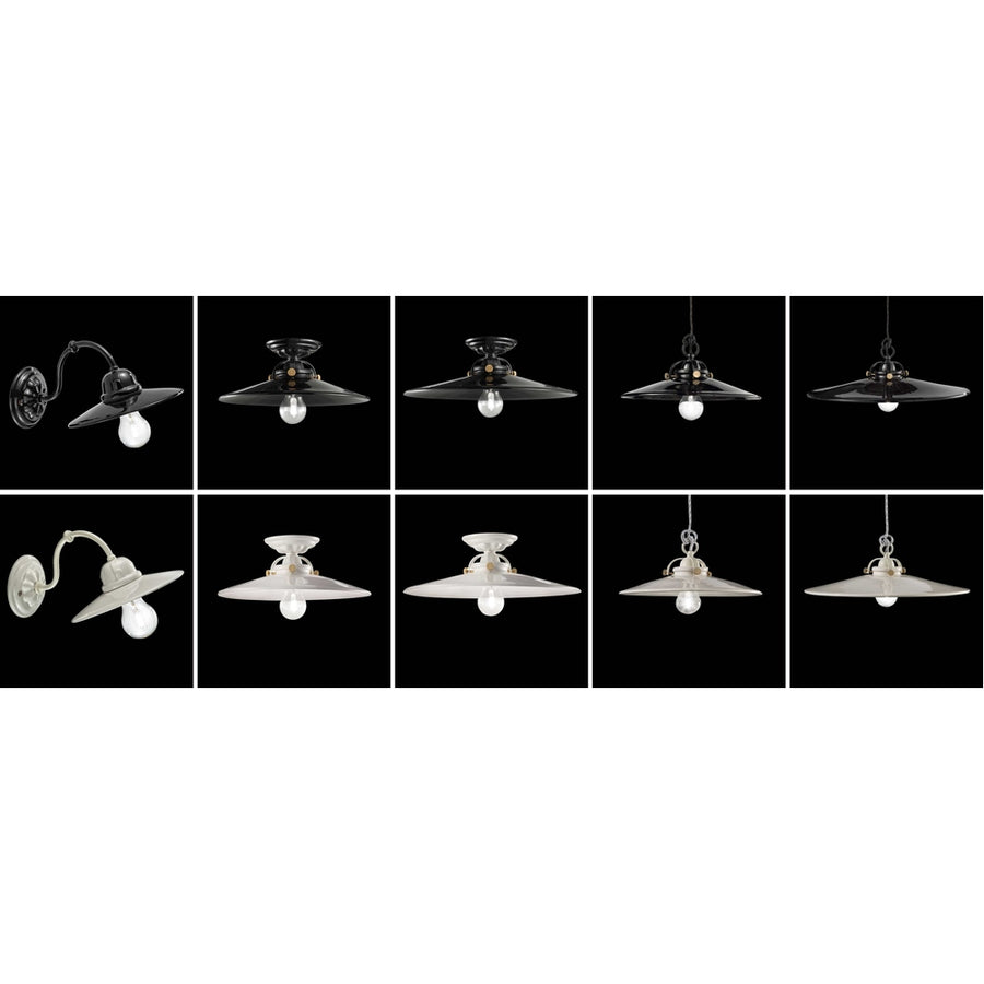 Ferroluce Black & White lámpa kollekció.