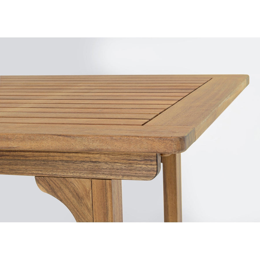 NOEMI bővíthető akácfa kerti asztal 120-160 cm