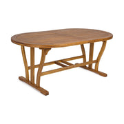 NOEMI bővíthető natúr akácfa kerti asztal 180-240 cm