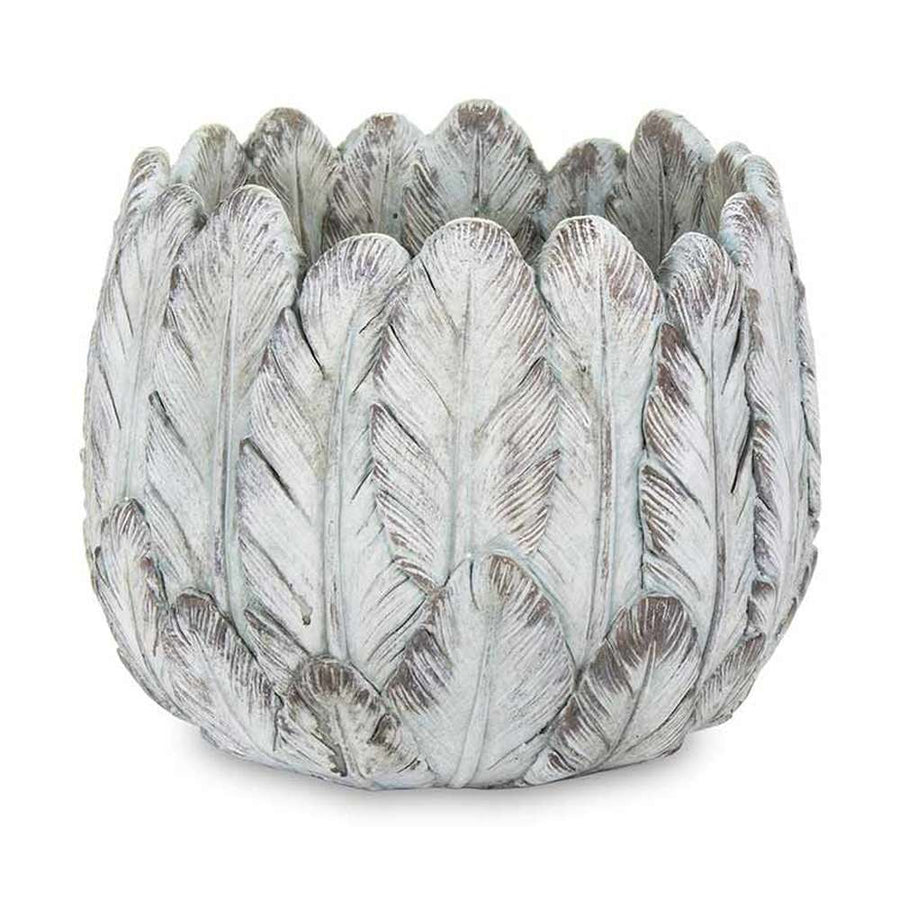 Madártoll mintázatú kaspó