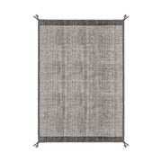 Szürke gyapjú szőnyeg.