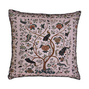 Keleti stílusú, növényi ornamentikával díszített díszpárna