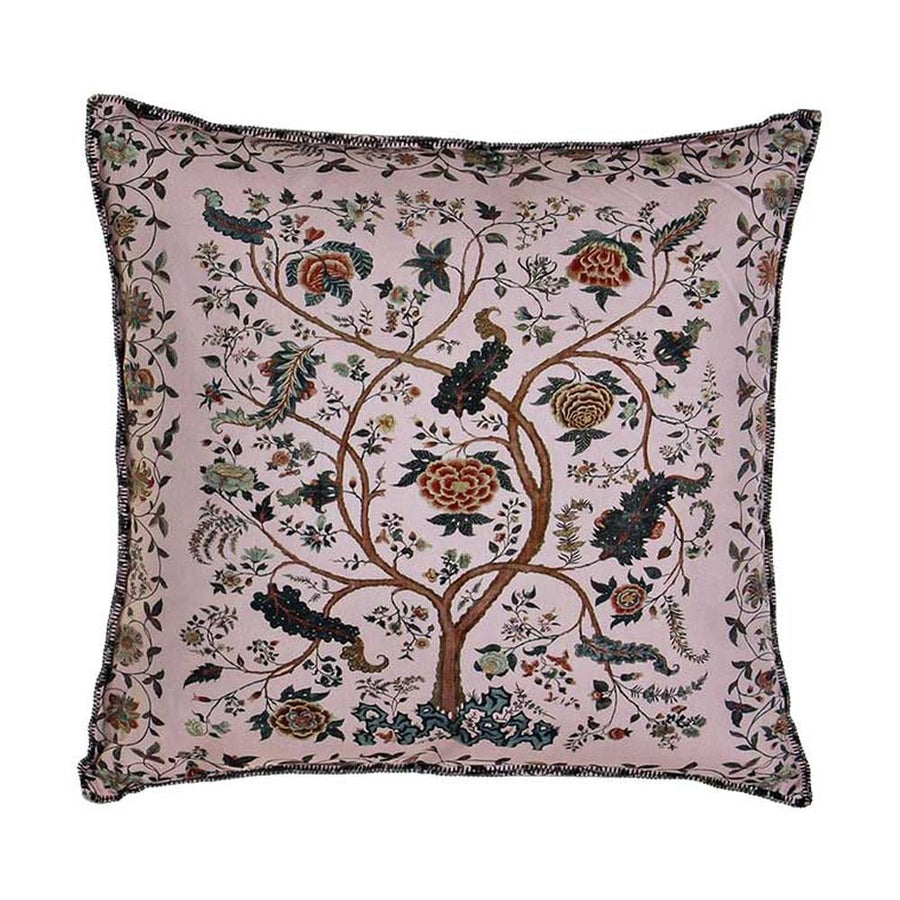 Keleti stílusú, növényi ornamentikával díszített díszpárna