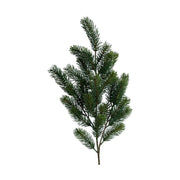 Zöld színű mesterséges jegenyefenyő ág.