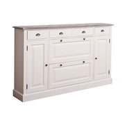 Fenyőfából készült cipősszekrény 4 darab fiókkal