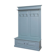 Fenyőfából készült előszobafal