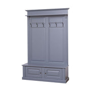 Fenyőfából készült előszobafal