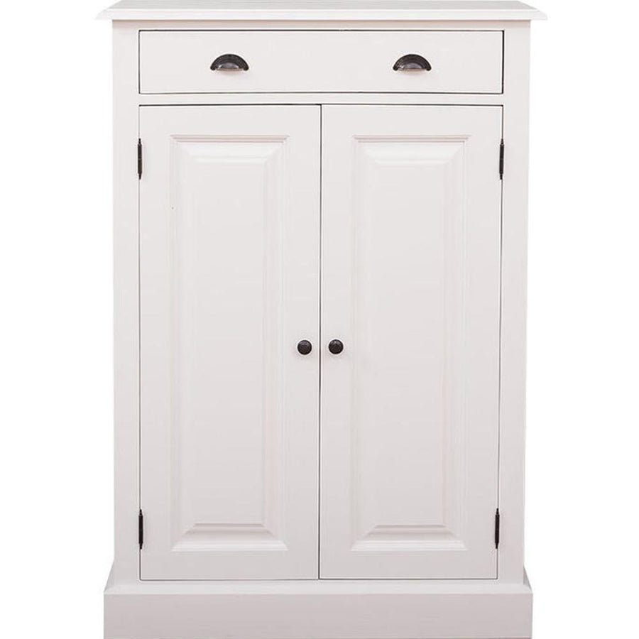 Fenyőfából készült előszobaszekrény 2 darab fiókkal