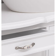 Fenyőfából készült 3 fiókos mosdószekrény