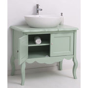 Fenyőfából készült mosdószekrény