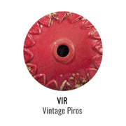 Vintage piros színű kerámia színminta.