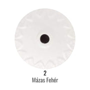 Mázas fehér kerámia minta.