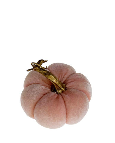 Pink színű bársonyból készült dekorációs dísztök.