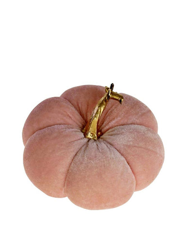 Pink színű bársonyból készült dekorációs dísztök.