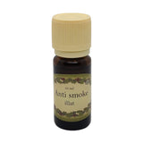 Anti Smoke illatú illóolaj 10 ml barna üvegcsében, bézs kupakkal – füstszag-semlegesítő, frissítő aromaterápiás olaj.