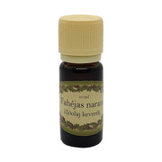 Fahéjas narancs illóolaj 10 ml-es barna üvegcsében, krémszínű kupakkal, meleg és ünnepi illattal, párologtatásra.