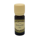 Kékszőlő illatú illóolaj 10 ml barna üvegcsében, bézs kupakkal – édes, gyümölcsös, frissítő aromaterápiás olaj.