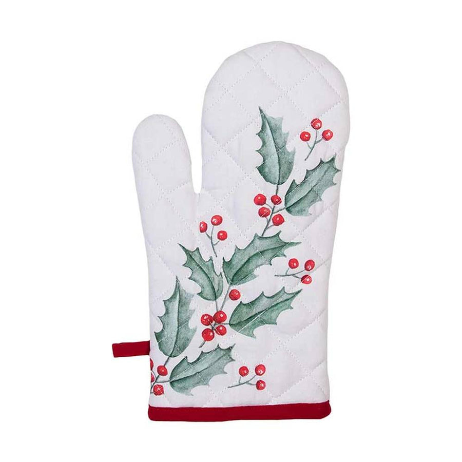 100 % pamutból készült ünnepi karácsonyi edényfogó kesztyű