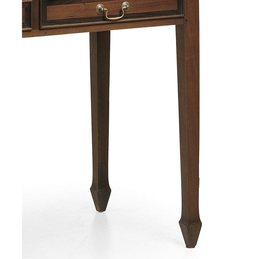 Mahagónifából készült klasszikus koloniál stílusú kézműves szekreter