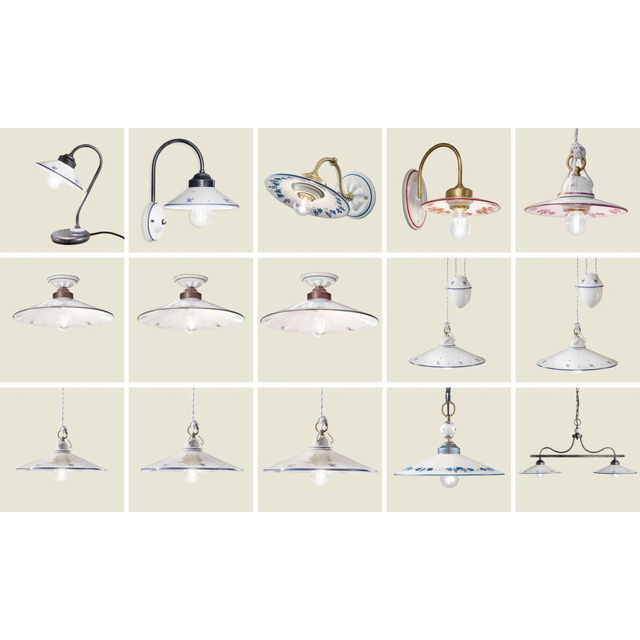 Ferroluce Classic Asti kerámia lámpa kollekció.