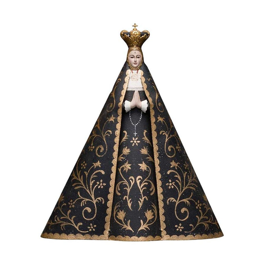 Magányos Szűzanya figura.