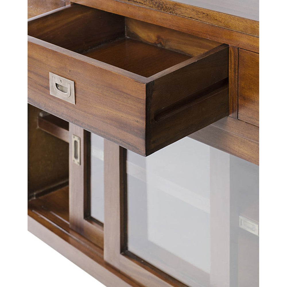 FLAMINGO mahagónifa tálalókomód 150 cm