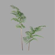 Óriás méretű, élethű megjelenésű, 150 cm magas, erdei pajzsika ág, páfrány műnövény.